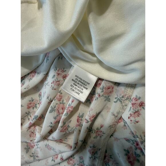 Y2K Floral Spaghetti Strap Dress Kirious Los Angeles Size XL - Picture 7 of 7